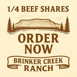 FREE SHIPPING IN COLORADO: 1/4 BEEF SHARE (ready mid Nov)