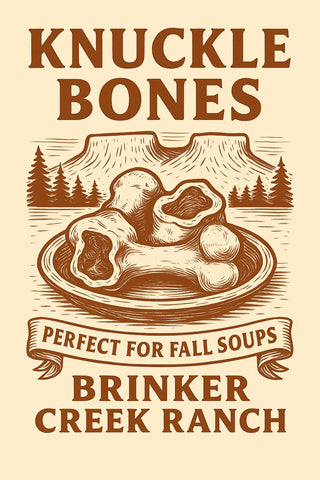 10 knuckle bones (also great pet bones)