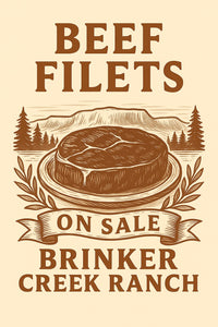 3 lbs Beef Filets