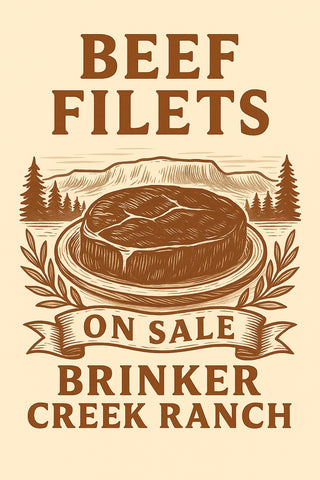 3 lbs Beef Filets