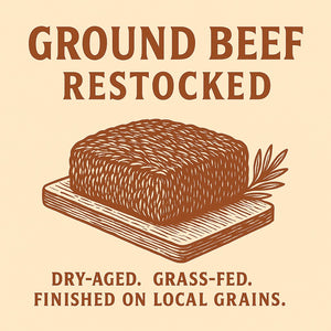 Ground Beef in 1 lb packages (Steak Burger)