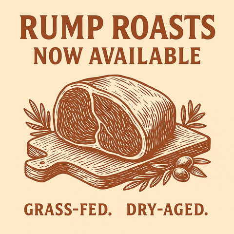 Rump Roast 5 lbs +\_